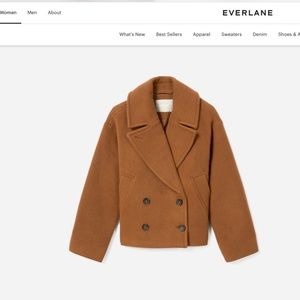 Everlane ReWool Peacoat